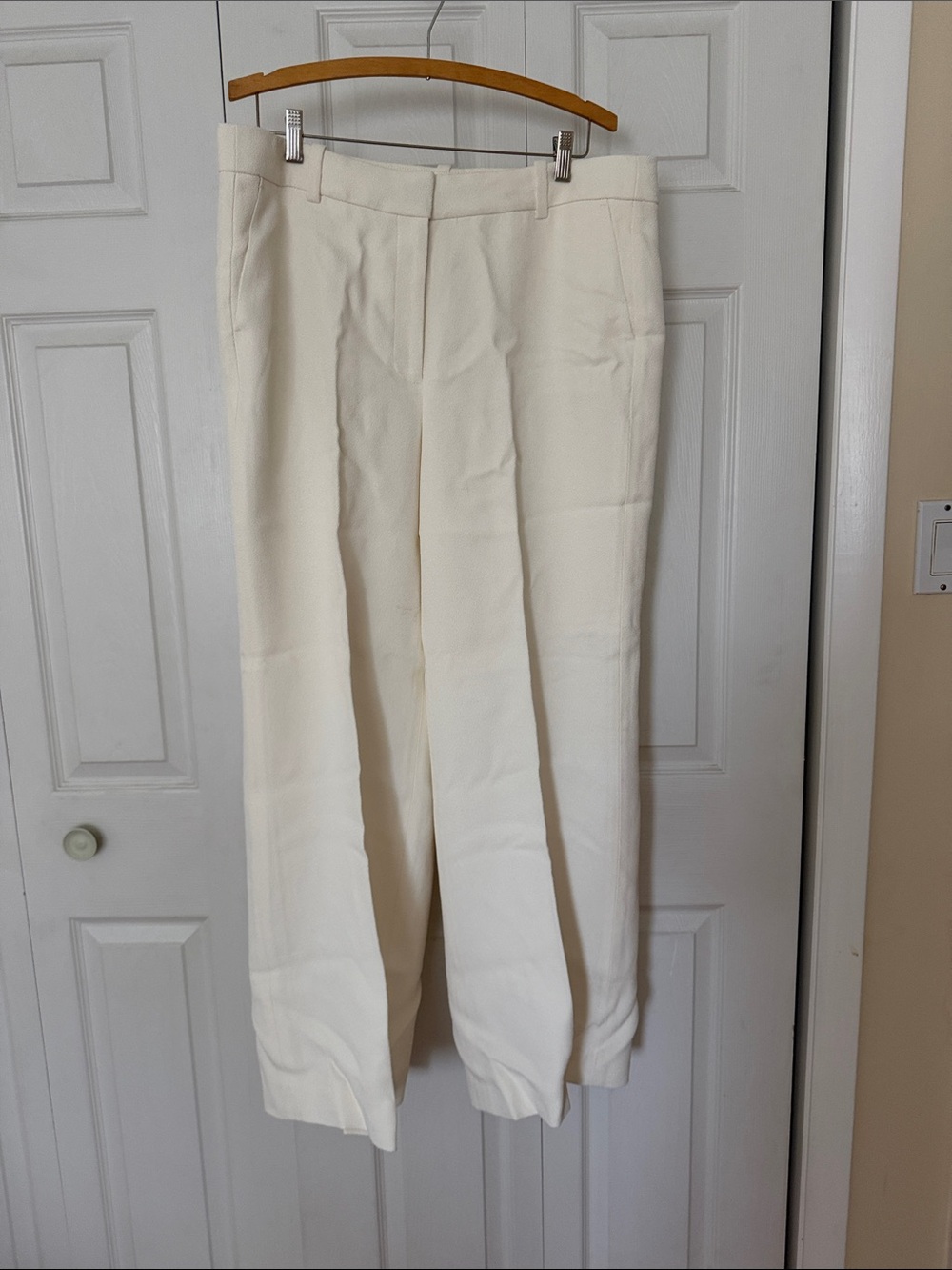 NWT J. Crew Cream Dress Pants size 14